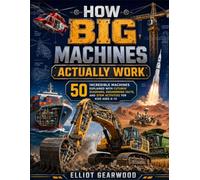 How Big Machines Actually Work: 50 Incredible Machines Explained with Cutaway Diagrams, Engineering Facts, and STEM Activities for Kids Ages 6-12 (Big book of Machines)