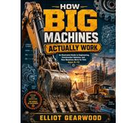 How Big Machines Actually Work: An Illustrated Guide to Engineering, Construction Vehicles, and How Machines Work for Kids Ages 6-12 (Big book of Machines)
