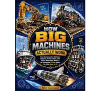 How Big Machines Actually Work: How Construction Vehicles, Engines, Trains, Ships, and Space Machines Work-An Illustrated STEM Guide for Kids Ages 6-12 (Big book of Machines)