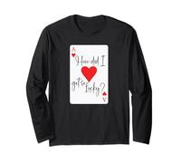 How Did I Get So Lucky Ace Card Hearts Valentine Anniversary Manga Larga