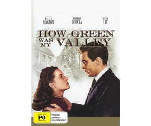 How Green Was My Valley (DVD) Walter Pidgeon Maureen O'Hara (Importación USA)