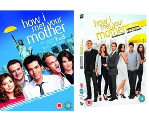 How I Met Your Mother TV Series 1 - 9 Complete All 189 Episodes DVD Boxset Collection [ 27 Discs ] Season 1, 2, 3, 4, 5, 6, 7, 8 and 9 + Extras + Featurettes + Deleted Scenes + More... by Josh Radnor