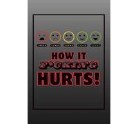 “How It F*cking Hurts - A Fibromyalgia Symptom Tracking Journal”: Track Your Daily Pain, Fatigue, Triggers & More | Chronic Illness Diary for Real Life with Fibro