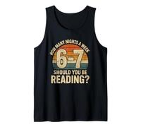 How Many Nights a Week Should You Be Reading Funny 6 7 Meme Camiseta sin Mangas