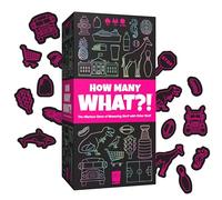 How Many What?! - Hilarious Party Game of Ridiculous Comparisons - Family Game Night Favorite - For 3-8 Players - Ages 10+ - Includes 150 Cards, Dry-Erase Boards, and Tokens