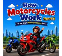 How Motorcycles Work for Kids Ages 4-8: A Fun Beginner's Guide to Motorcycle Parts, Engines, Safety, and How Bikes Move (Little Engineers Series)