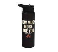 How Much More Are You Luke Christian Raven Bible Verse Stainless Steel Insulated Water Bottle