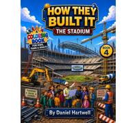 How They Built It: The Stadium Coloring Book for Kids, Teens & Adults