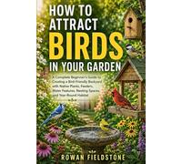 How to Attract Birds in Your Garden: A Complete Beginner's Guide to Creating a Bird-Friendly Backyard with Native Plants, Feeders, Water Features, Nesting Spaces, and Year-Round Habitat