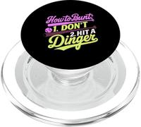 How To Bunt Don't Hit A Dinger Práctica de béisbol |- PopSockets PopGrip para MagSafe