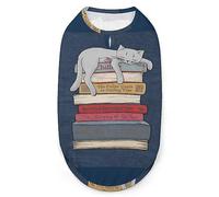 How to Chill Li.KE A Cat Pets Shirt Chaleco Lindo Perro Tank Top Suave Sin Mangas Camiseta para Cachorro Kitty Gatos M