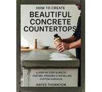 How to Create Beautiful Concrete Countertops: A Step-by-Step Guide to Casting, Finishing, and Installing Custom Surfaces