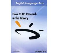 How to Do Research in the Library [USA] [DVD]