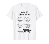 How To Draw A Cat Camiseta