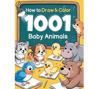 How to Draw and Color 1001 Baby Animals: Learn to Draw Kittens, Puppies, Baby Elephants, Ducklings, Lambs, Baby Lions, Juicy Fruits, Dream Jobs, Cool Cars, Outer Space Adventures, and So Much More!
