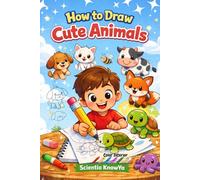 How to Draw Cute Animals: A Fun & Easy Step-by-Step Drawing and Coloring Book for Kids Featuring Pets, Farm Animals, Forest Animals, Birds, Sea ... World Works - The Curious Minds Collection)