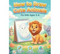 How to Draw Cute Animals for Kids Ages 3-6: Screen-Free Creative Learning with Easy Animal Drawing Activities for Young Children (Little Artist Learn-to-Draw Series)