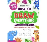 How To Draw Everything: A Book with Step-by-Step Guide and Practice Pages for Beginners and Kids with Cute Content of Worldwide Animals Portraits and ... Shaping (How to draw everything for kids.)