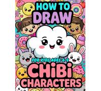 How to Draw for Kids Ages 6-9: Chibi Characters: Easy Step-by-Step Guide to Drawing Cute Anime Art, Adorable Animals, Fun Faces & Kawaii Friends (Step-by-Step Draw & Play Series)
