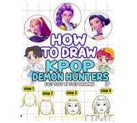 How To Draw KPop's Idol Characters: Large 8.5 x 11 in, Perfect for Young Adults