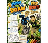 How To Draw Kra-tt's For Fan Teen Men Women Kid: Learn How to Draw Cute Character Step-by-Step For Beginners Ages 4-8, 9-12 Unofficial Book, Draw and ... Occasion in Work Office, Home, School, Event