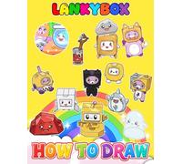 How To Draw: Learn How to Draw Cute Character Step-by-Step For Beginners Ages 4-8, 9-12 Unofficial Book, Draw and Color Book For Kids, Great Gifts For Any Occasion in Work Office, Home, School, Event