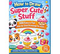 How to Draw Super Cute Stuff: 300 Easy & Fun Drawings for Kids - Animals, Food, Toys, Gifts and More