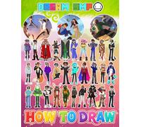 How To Draw The Dream-SMP's: Deluxe Edition Learn to Draw and Coloring book for Kids, Boys, Girls, Ages 8-12 9-12 Girls, Boys, Teens and Adults | ... For Any Occasion in Work Office, Home, School