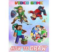 How to Draw Video Game for Fan Men Women Teen: Draw and Coloring Book | Learn How to Draw Cute Character Step-by-Step For Beginners Ages 4-8, 9-12 ... | Perfect Gifts for all special occasions