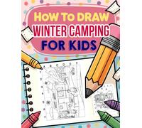 How to Draw Winter Camping