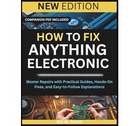 How To Fix Anything Electronic: Master Repairs with Practical Guides, Hands-On Fixes, and Easy-to-Follow Explanations