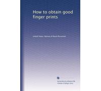 How to obtain good finger prints