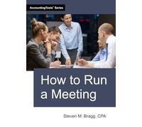 How to Run a Meeting