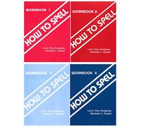 How To Spell 4 Books SET- Workbook 1, Workbook 2, Workbook 3 and Workbook 4