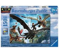 How To Train Your Dragon Children's Jigsaw Puzzle Xxl Dragons & Heroes (150 Pezz