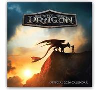 How to train your Dragon Movie - Drachenzähmen leicht gemacht - Offizieller Kalender 2026: Original Danilo-Kalender [Mehrsprachig] [Kalender]