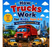 How Trucks Work for Kids Ages 4-8: Learn How Trucks Move, Lift, and Work Every Day (Little Engineers Series)