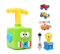 HOWADE Coche de Lanzamiento Alimentado por Globos, Juego de Bomba de Juguete Inflable para Niños y Niños Pequeños