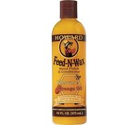 Howard Feed-N-Wax Pulimento y Acondicionador para Madera 473ml - Cera Natural con Aceites - Nutre, Protege y Restaura el Brillo de Muebles - Para Madera Interior