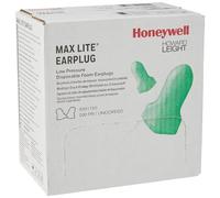 Howard Leight by Honeywell – Tapones MAXIMUM LITE SNR 34 dB, forma en T, Caja 200 pares