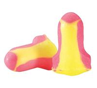 Howard Leight Honeywell LaserLite Tapones para los oídos 3301271 Recarga, Desechables, Sin Cordón, Se Adaptan a Todos los Tamaños, Amarillo y Magenta, Forma de T, SNR 35 dB (Paquete de 500 Pares)