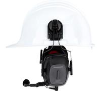 Howard Leight Honeywell Sync Wireless Electo 1035342 Orejera Activa Bluetooth con función Hearthrough con Radio FM, versión de Casco, SNR 33 dB (1 Pieza)