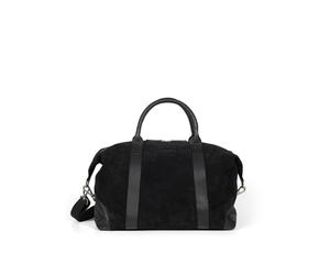 Howard London Bolsa de fin de semana 'Weekend Bag Steven Suede Black' negro One Size EUR