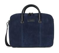 Howard London - Wilfred Suede Laptop Bag - Bags - Hombre - Azul - ONE SIZE -