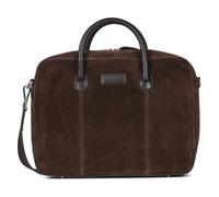 Howard London - Wilfred Suede Laptop Bag - Bags - Hombre - Marrón - ONE SIZE -