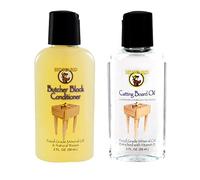 Howard - Tabla de cortar para tabla de cortar, aceite y bloque de carnicero, tamaño de prueba, 59 ml
