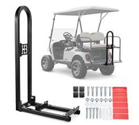 HOWBOW Barra de agarre de asiento trasero para carrito de golf 2+2, 4+2, 2 y 2 pasajeros, tubo grueso actualizado, asiento de carrito de golf, riel de seguridad para Yamaha EZGO, marco de soporte de