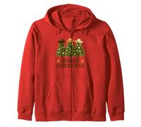 Howdy Christmas Cowboy Árboles Festivos Western Holiday Country Sudadera con Capucha