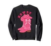 Howdy Cowboy Hat Let's Go Girls Western Rodeo Cowgirls Sudadera