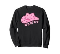 Howdy Cowboy Hat Let's Go Girls Western Rodeo Cowgirls Sudadera